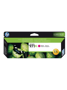 Картридж струйный HP (CN627AE) OfficeJet Pro X576/476/451/551, №971XL, пурпурный, оригинальный, ресурс 6600 страниц