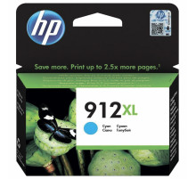 Картридж струйный HP (3YL81A) для HP OfficeJet Pro 8023, №912XL голубой, ресурс 825 страниц, оригинальный