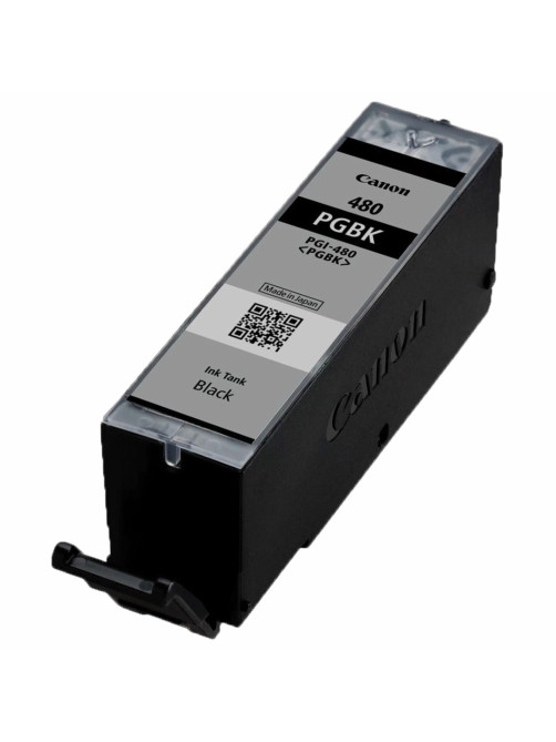 Картридж струйный CANON (PGI-480PGBK), для PIXMA TS704/TS6140, пигмент черный, ресурс 200 страниц, 2077C001