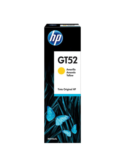 Чернила HP GT52 (M0H56AE) для InkTank 315/410/415, SmartTank 500/515/615 желтые, ресурс 8000 страниц, оригинальные