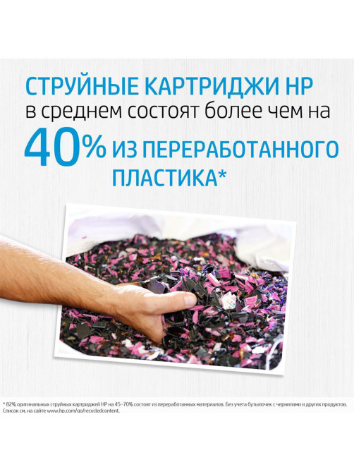 Картридж струйный HP (3YL82A) для HP OfficeJet Pro 8023, №912XL пурпурный, ресурс 825 страниц, оригинальный