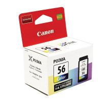 Картридж струйный CANON (CL-56) PIXMA E404/E464, цветной, оригинальный, ресурс 300 стр., 9064B001
