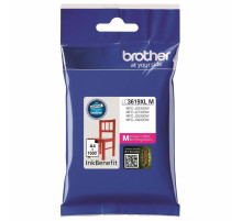 Картридж струйный BROTHER (LC3619XLM) для MFC-J3530DW/J3930DW, пурпурный, оригинальный, ресурс 1500 страниц