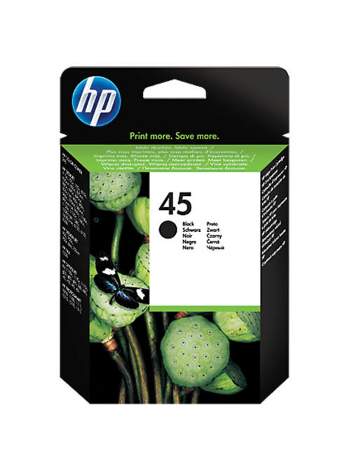 Картридж струйный HP (51645AE) Deskjet 850C/950C/1600C/6122, №45, черный, оригинальный