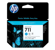 Картридж струйный для плоттера HP (CZ134A) Designjet T120/520, №711, голубой, комплект 3 шт. х 29 мл, оригинальный