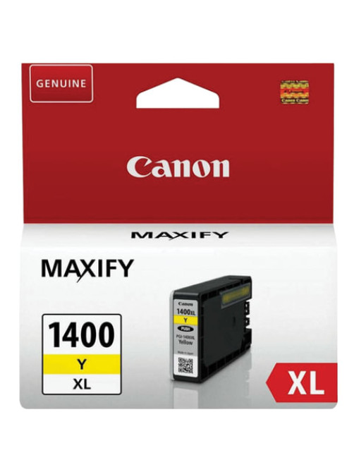 Картридж струйный CANON (PGI-1400XLY) МВ2040/МВ2340, желтый, оригинальный, ресурс 900 стр., 9204B001