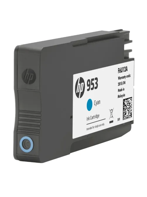 Картридж струйный HP (F6U12AE) Officejet Pro 8710/8210, №953, голубой, ресурс 700 стр., оригинальный