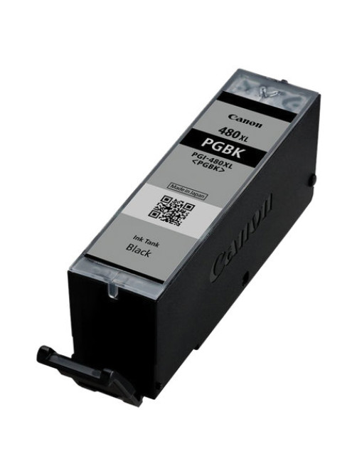 Картридж струйный CANON (PGI-480PGBK XL) для PIXMA TS704 / TS6140, пигмент черный, ресурс 400 страниц, оригинальный, 2023C001