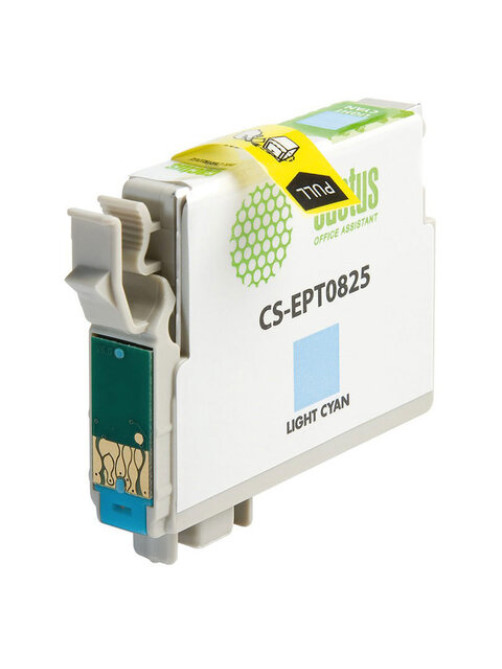 Картридж струйный CACTUS (CS-EPT0825) для EPSON Stylus R270/R390/ RX590, светло-голубой