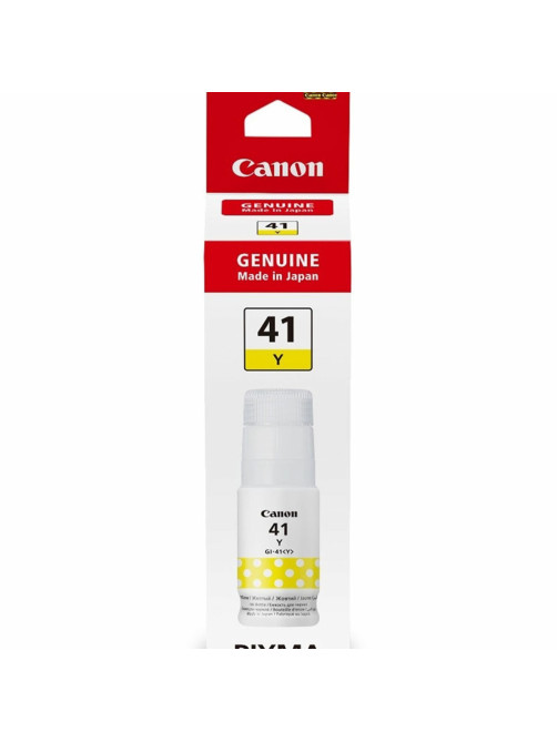 Чернила CANON (GI-41Y) для G1400/G2400/G3400, желтые, 7700 стр., ОРИГИНАЛЬНЫЕ, 4545C001