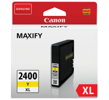 Картридж струйный CANON (PGI-2400XLY) iB4040/MB5040/MB5340, желтый, оригинальный, ресурс 1500 стр., 9276B001