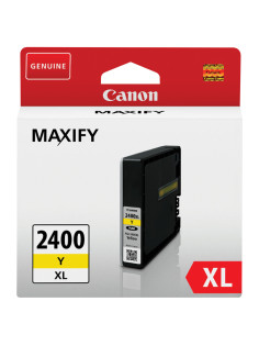 Картридж струйный CANON (PGI-2400XLY) iB4040/MB5040/MB5340, желтый, оригинальный, ресурс 1500 стр., 9276B001