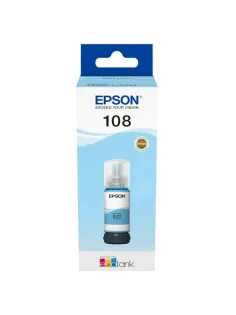 Чернила EPSON 108 (C13T09C54A) для СНПЧ EPSON L8050 /L8100 /L18050, светло-голубые, ОРИГИНАЛЬНЫЕ