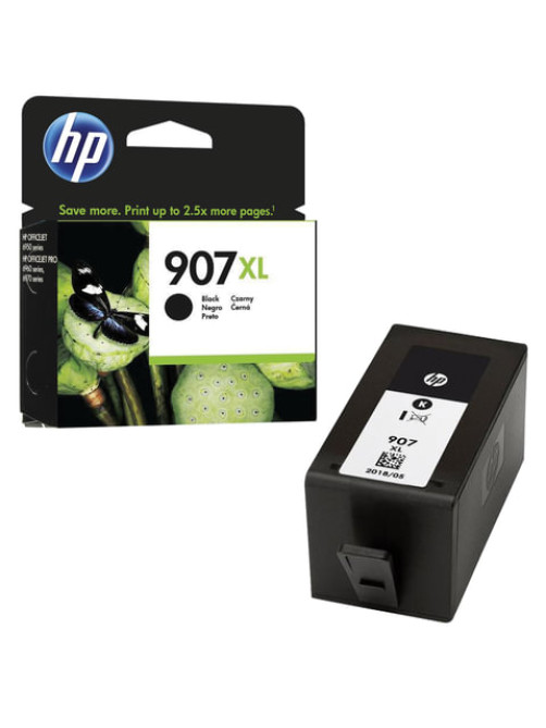 Картридж струйный HP (T6M19AE) OfficeJet 6960/6970, №907XL, черный, увеличенный ресурс 1500 стр., оригинальный