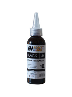 Чернила HI-BLACK для HP (Тип H) универсальные, черные 0,1 л, водные, 15070103864