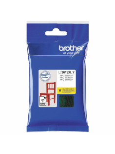Картридж струйный BROTHER (LC3619XLY) для MFC-J3530DW/J3930DW, желтый, оригинальный, ресурс 1500 страниц