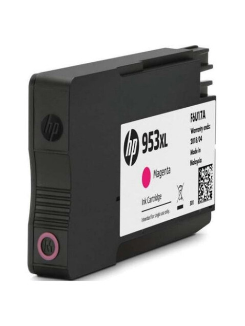 Картридж струйный HP (F6U17AE) Officejet Pro 8710/8210, №953XL пурпурный увеличенный ресурс 1600 стр., оригинальный