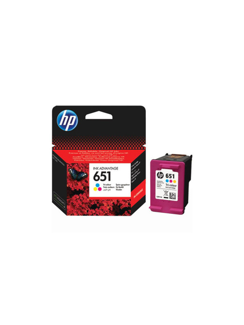 Картридж струйный HP (С2P11AE) Ink Advantage 5575/5645/OfficeJet 202, №651, цветной, оригинальный, ресурс 300 стр., C2P11AE