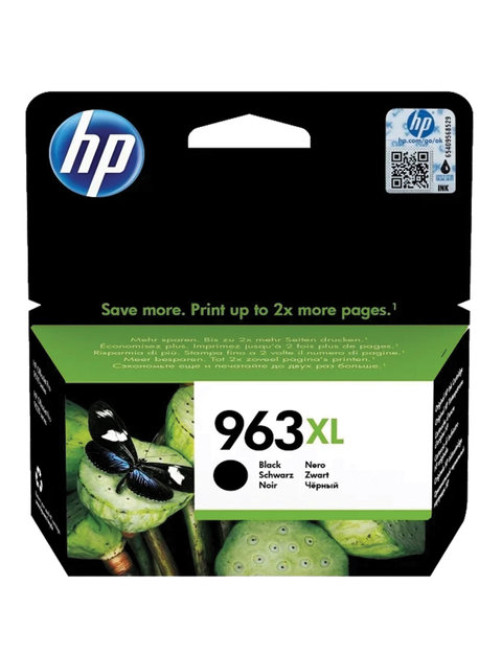 Картридж струйный HP (3JA30AE) для HP OfficeJet Pro 9010/9013/9020/9023, №963XL черный, ресурс 2000 страниц