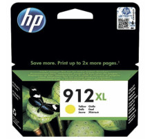 Картридж струйный HP (3YL83A) для HP OfficeJet Pro 8023, №912XL желтый, ресурс 825 страниц, оригинальный