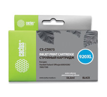 Картридж струйный CACTUS (CS-CD975) для HP Officejet 6000/6500/7000, черный