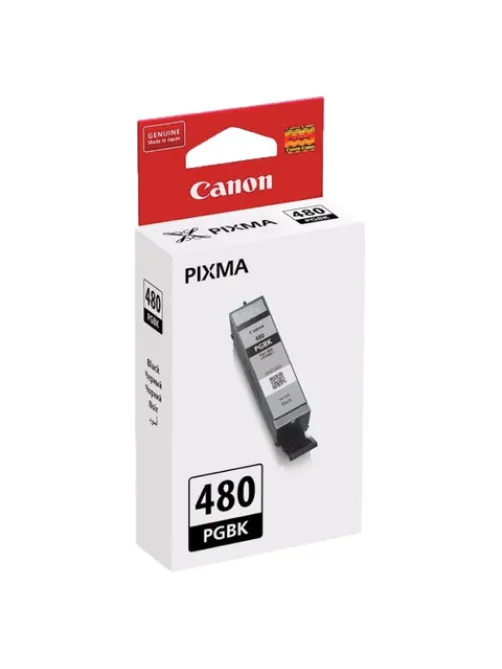 Картридж струйный CANON (PGI-480PGBK), для PIXMA TS704/TS6140, пигмент черный, ресурс 200 страниц, 2077C001