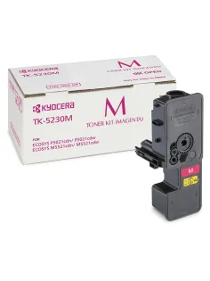 Тонер-картридж KYOCERA (TK-5230M) ECOSYS P5021cdn/cdw/M5521cdn/cdw, пурпурный, ресурс 2200 стр., оригинальный, 1T02R9BNL0