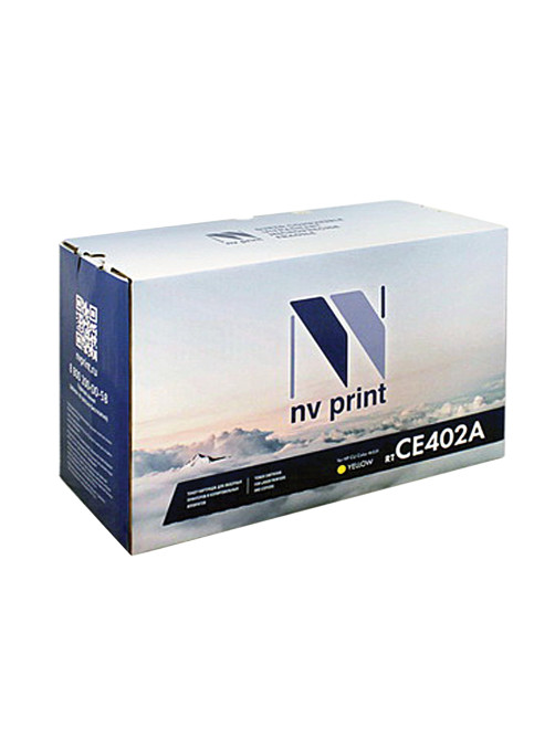 Картридж лазерный NV PRINT (NV-CE402A) для HP LaserJet Pro M570dn/M570dw, желтый, ресурс 6000 стр.