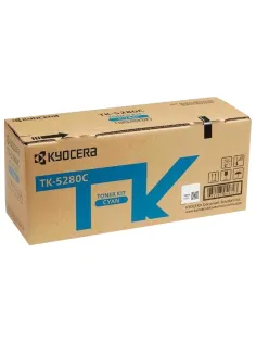 Тонер-картридж KYOCERA (TK-5280C) M6235cidn/M6635cidn/P6235cdn, голубой, ресурс 11000 страниц, оригинальный, 1T02TWCNL0