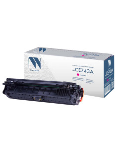 Картридж лазерный NV PRINT (NV-CE743A) для HP CP5220/CP5225/CP5225dn/CP5225n, пурпурный, ресурс 7300 страниц
