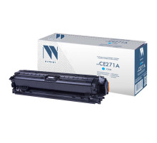 Картридж лазерный NV PRINT (NV-CE271A) для HP CP5525dn/CP5525n/M750dn/M750n, голубой, ресурс 15000 страниц