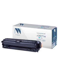 Картридж лазерный NV PRINT (NV-CE271A) для HP CP5525dn/CP5525n/M750dn/M750n, голубой, ресурс 15000 страниц
