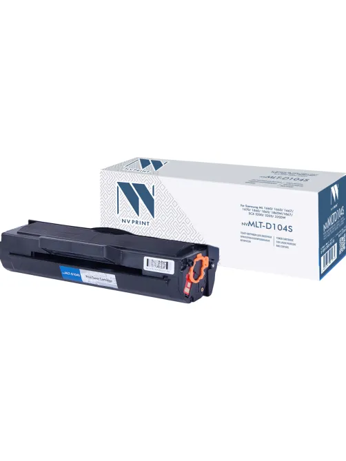 Картридж лазерный NV PRINT (NV-MLT-D104S) для SAMSUNG ML-1660/1665/1667, ресурс 1500 стр.