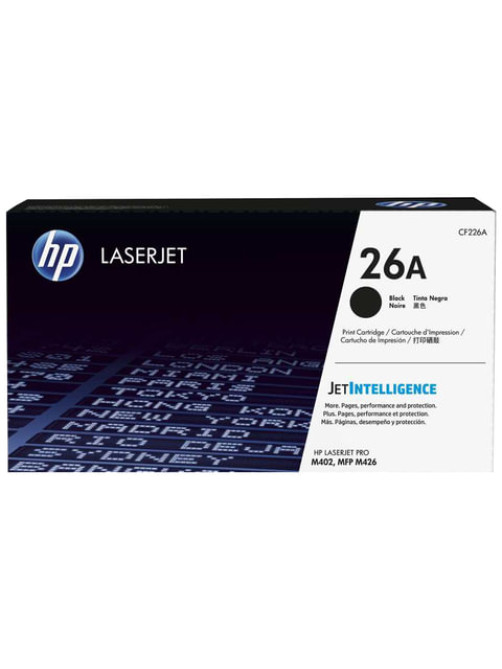 Картридж лазерный HP (CF226A) LaserJet Pro M402d/n/dn/dw/426dw/fdw/fdn, №26A, оригинальный, ресурс 3100 стр.
