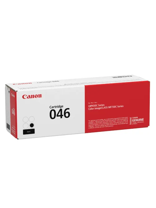 Картридж лазерный CANON (046Bk) i-SENSYS LBP653Cdw / 654Cx / MF732Cdw / 734Cdw, черный, ресурс 2200 страниц, оригинальный, 1250C002