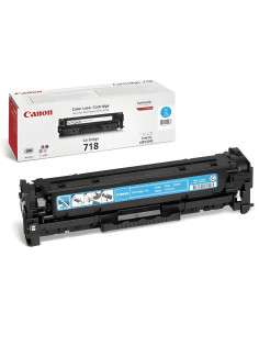 Картридж лазерный CANON (718C), LBP7200Cdn / MF8330Cdn / MF8350Cdn, голубой, ресурс 2900 страниц, оригинальный, 2661B002