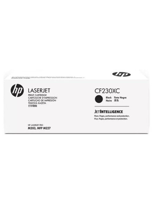 Картридж лазерный HP (CF230X) LaserJetPro M227fdw/M227sdn/M203dn/M203dw №30X, увеличенный ресурс, 3500 стр, оригинальный