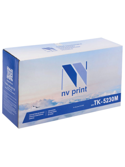 Тонер-картридж NV PRINT (NV-TK-5230M) для KYOCERA ECOSYS P5021cdn/M5521cdn, пурпурный, ресурс 2200 стр.