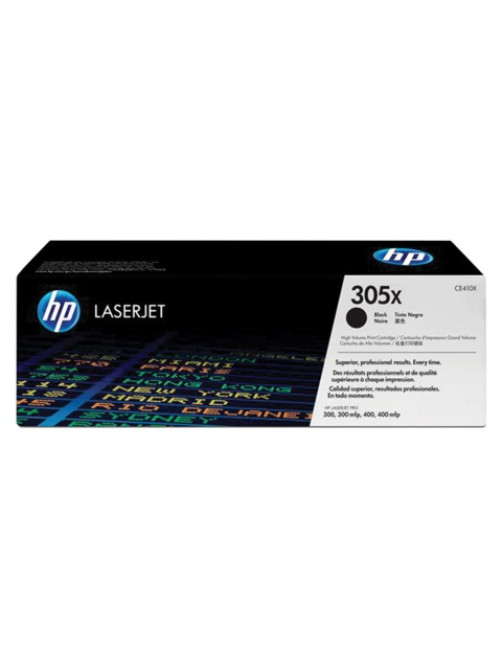 Картридж лазерный HP (CE410X) CLJ Pro M351/M451/M375/M475, №305X, черный, оригинальный, ресурс 4000 страниц