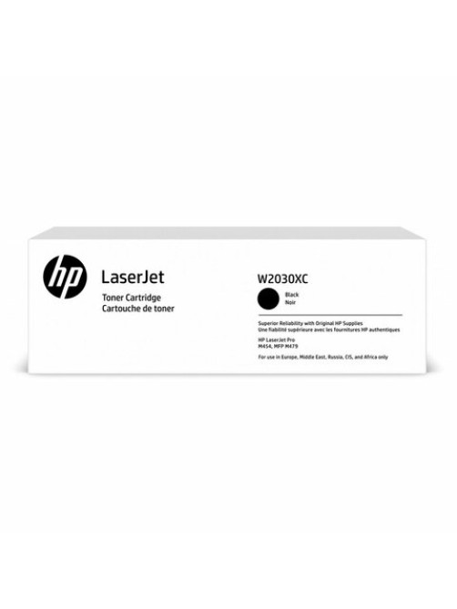 Картридж лазерный HP (W2030X) для HP Color LaserJet M454dn/M479dw и др, №415X, черный, оригинальный, ресурс 7500 страниц, оригинальный