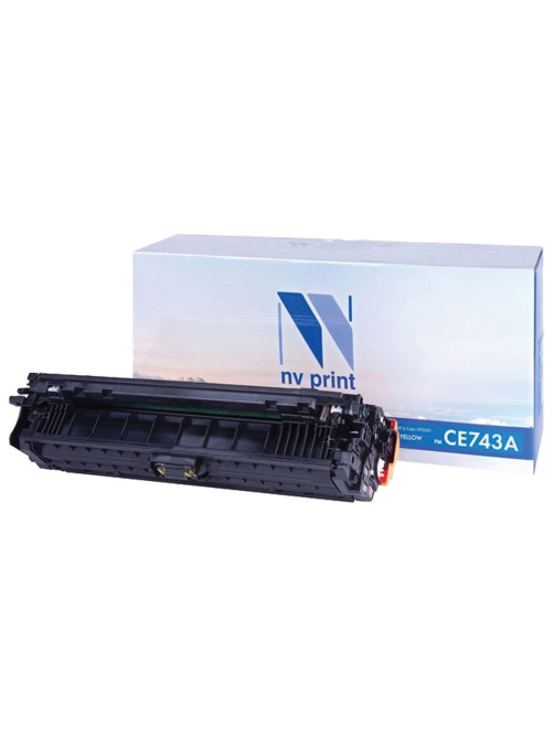 Картридж лазерный NV PRINT (NV-CE743A) для HP CP5220/CP5225/CP5225dn/CP5225n, пурпурный, ресурс 7300 страниц