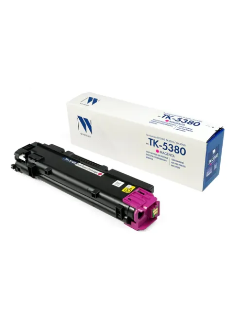 Картридж лазерный NV PRINT (NV-TK-5380M) для Kyocera ECOSYS PA4000/MA4000, пурпурный, ресурс 10000 стр.