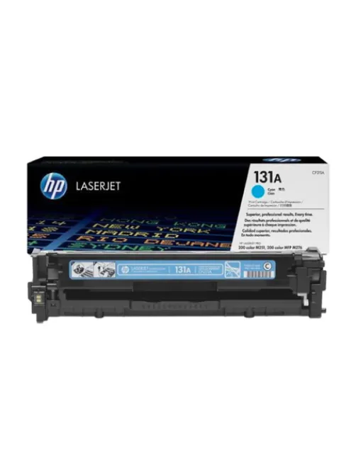Картридж лазерный HP (CF211A) CLJ Pro 200 M276n/M276nw, №131A, голубой, оригинальный, ресурс 1800 страниц