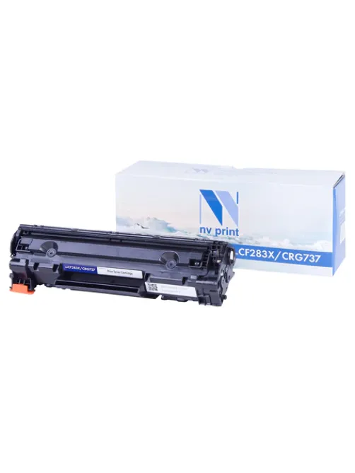 Картридж лазерный NV PRINT (NV-CF283X/737) для HP/CANON LJ M201/225/ MF211/212/216, ресурс 2200 стр., NV-CF283X/Canon