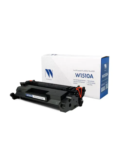 Картридж лазерный NV PRINT (NV-W1510A) для HP LaserJet Pro 4003/Pro 4103, ресурс 3050 страниц
