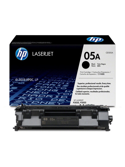 Картридж лазерный HP (CE505A) LaserJet P2035/P2055 и другие, №05А, оригинальный, ресурс 2300 стр.