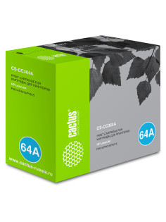 Картридж лазерный CACTUS (CS-CC364A) для HP LaserJet P4014/P4015/P4515, ресурс 10000 стр.