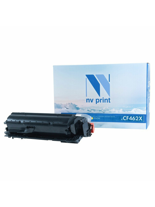 Картридж лазерный NV PRINT (NV-CF462X) HP Color Laser Jet M652/M653, желтый, ресурс 22000 страниц, NV-CF462XY