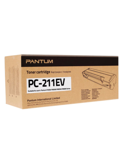 Картридж лазерный PANTUM (PC-211P) P2200/P2207/P2507/P2500/M6500/M6607, ресурс 1600 стр., оригинальный (PC-211EV)