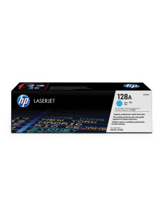 Картридж лазерный HP (CE321A) CLJ CM1415FN/FNW/CP1525N/NW, №128A, голубой, оригинальный, ресурс 1300 страниц